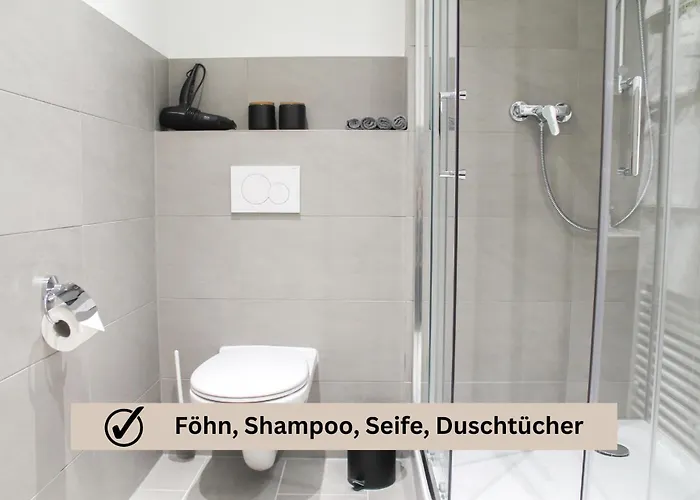Апартаменты Modern - Fuer Freunde & Familien, Stadtnah, Parkplatz, E-ladestation, Gitterbox Fuer Fahrraeder, Fitnessstudio, Digitale Gaestemappe Mit Restaurant- Und Unternehmenstipps *